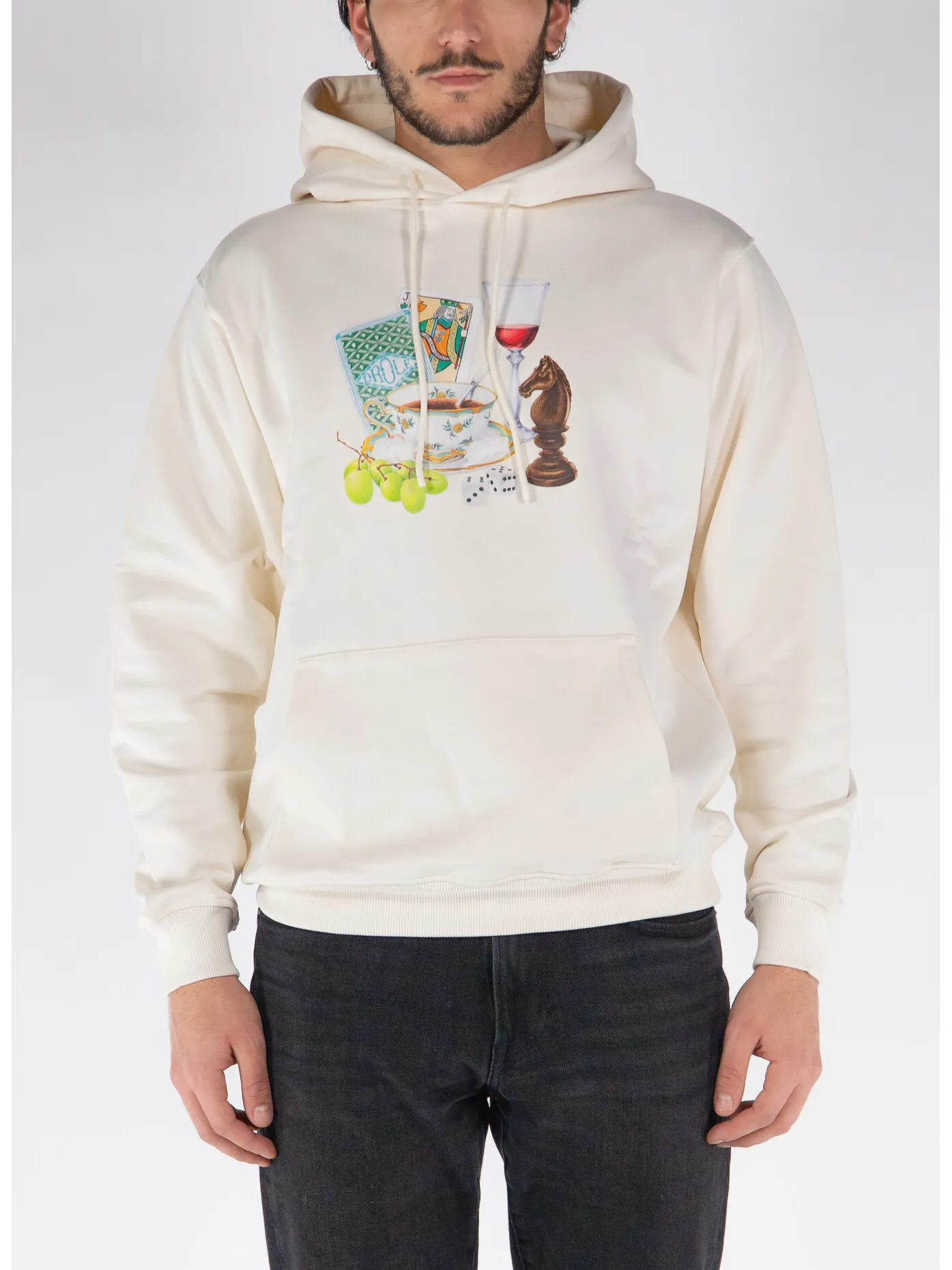     -DROLE DE MONSIEUR    -FELPA HOODIE APRES-MIDI-