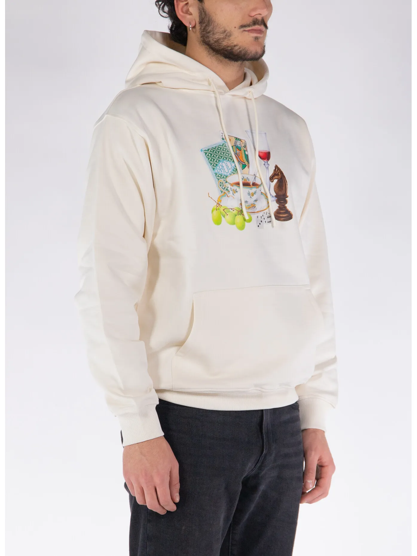     -DROLE DE MONSIEUR    -FELPA HOODIE APRES-MIDI-