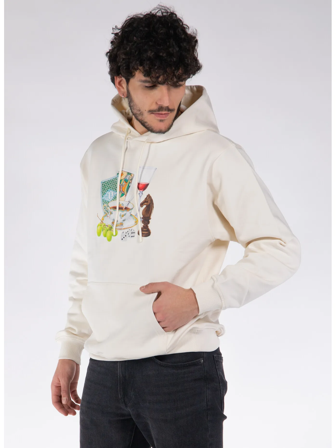     -DROLE DE MONSIEUR    -FELPA HOODIE APRES-MIDI-