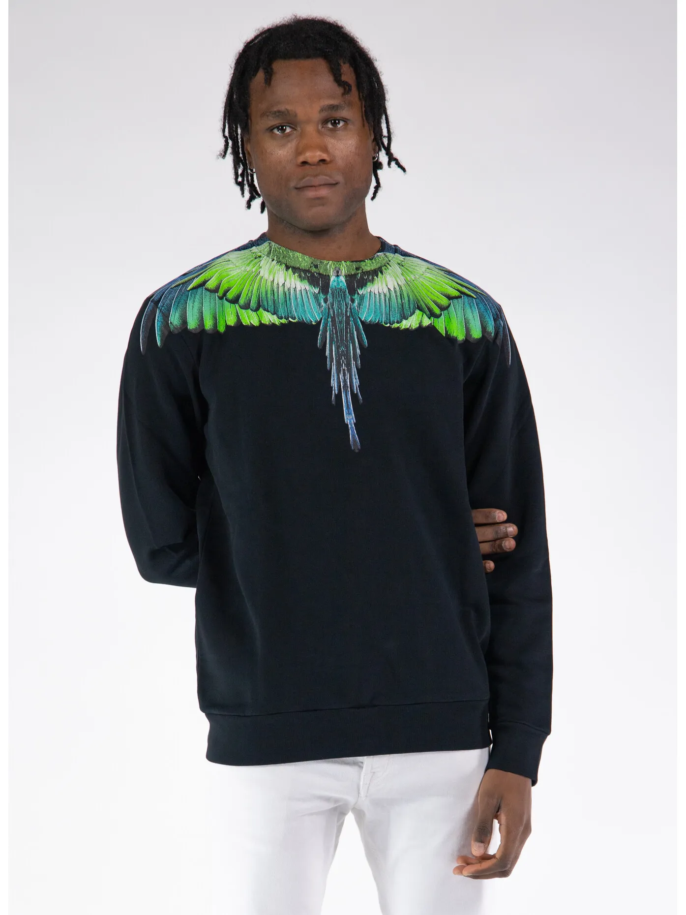     -MARCELO BURLON    -FELPA ICON WINGS-