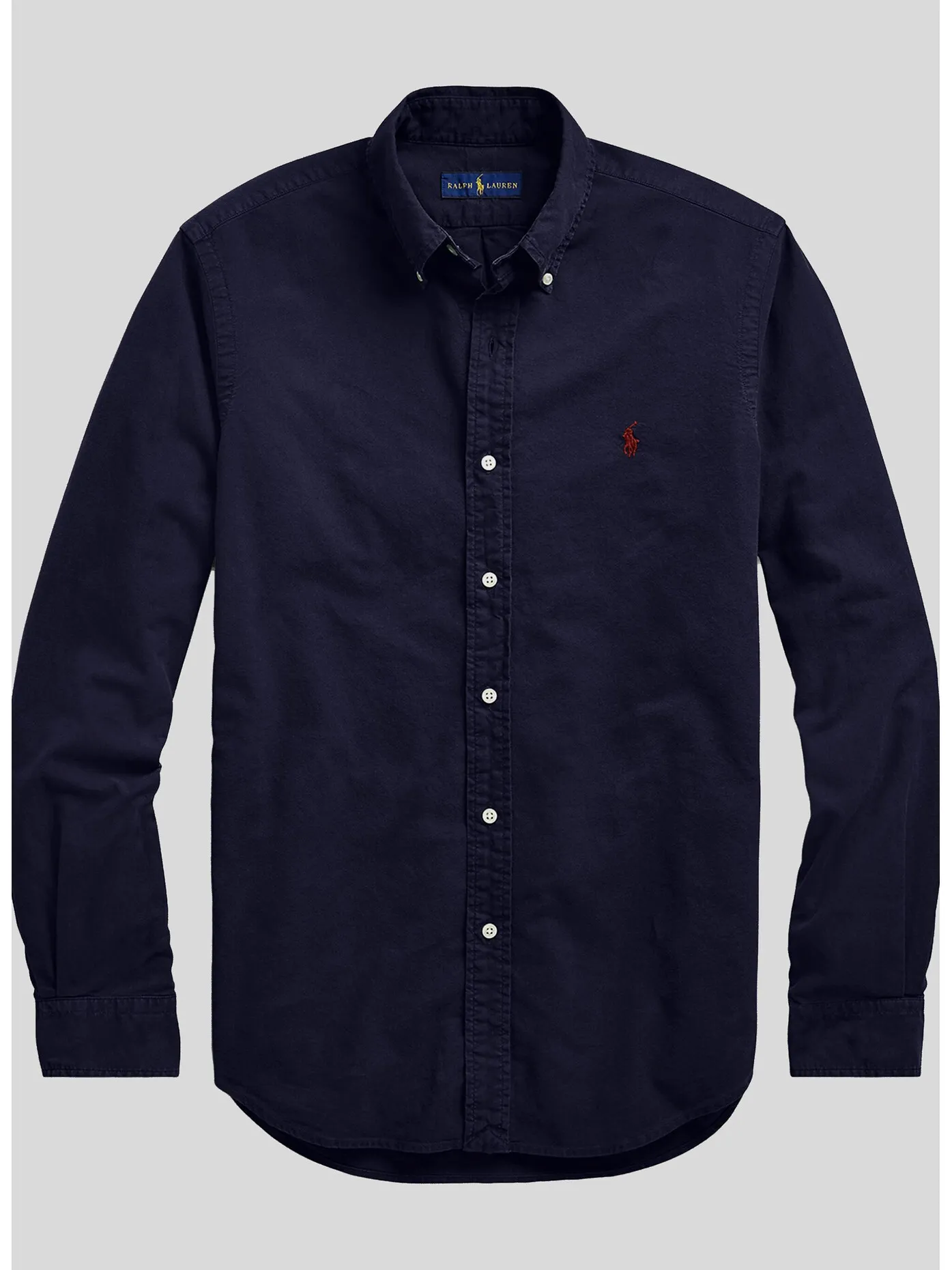     -POLO RALPH LAUREN    -CAMICIA OXFORD A MANICHE LUNGHE-