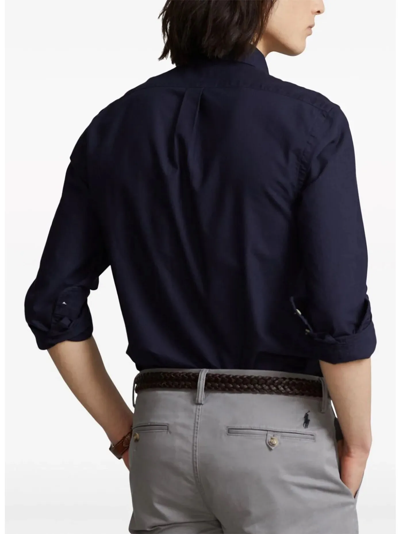     -POLO RALPH LAUREN    -CAMICIA OXFORD A MANICHE LUNGHE-