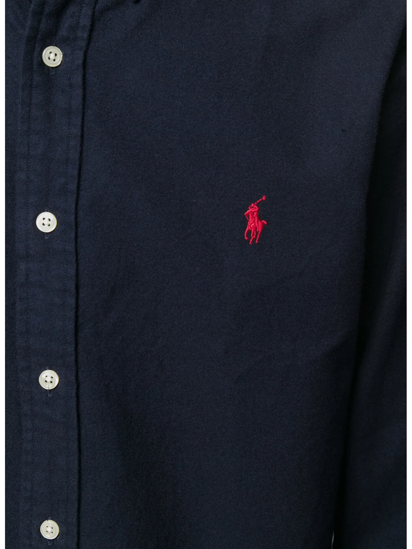     -POLO RALPH LAUREN    -CAMICIA OXFORD A MANICHE LUNGHE-