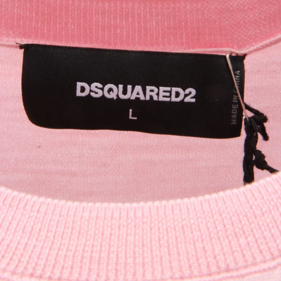 0029AL maglione uomo DSQUARED2 men wool sweater pink