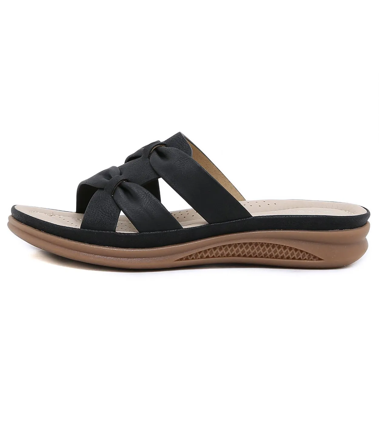 2023 Novità Sandali da donna Elegante tacco basso Fuori Pantofole moderne Per donna Tacco piatto Scarpe da donna casual Infradit
