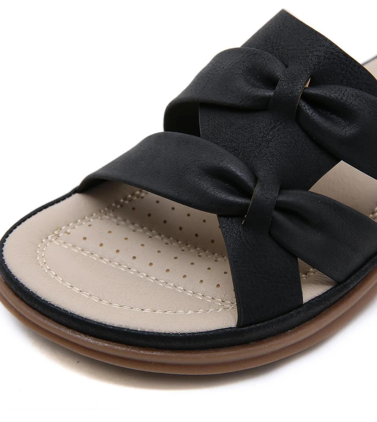 2023 Novità Sandali da donna Elegante tacco basso Fuori Pantofole moderne Per donna Tacco piatto Scarpe da donna casual Infradit