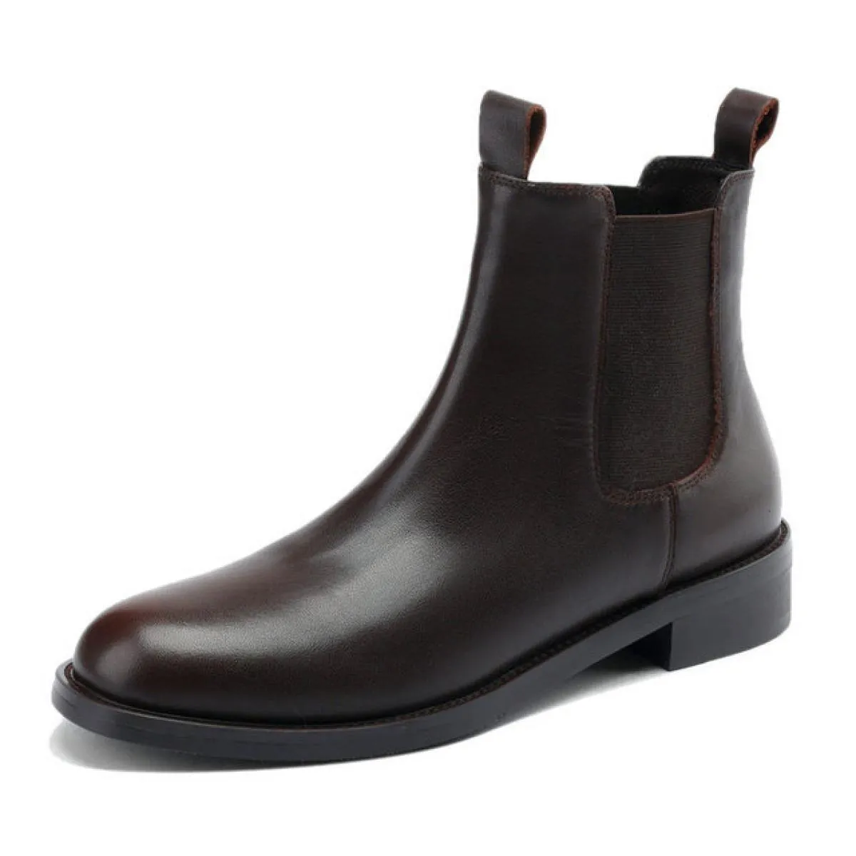 2024 Stivaletti da donna Autunno Inverno Lavoro Casual Tacco medio Scarpe in vera pelle da donna Nuovi stivaletti Taglia 34 43
