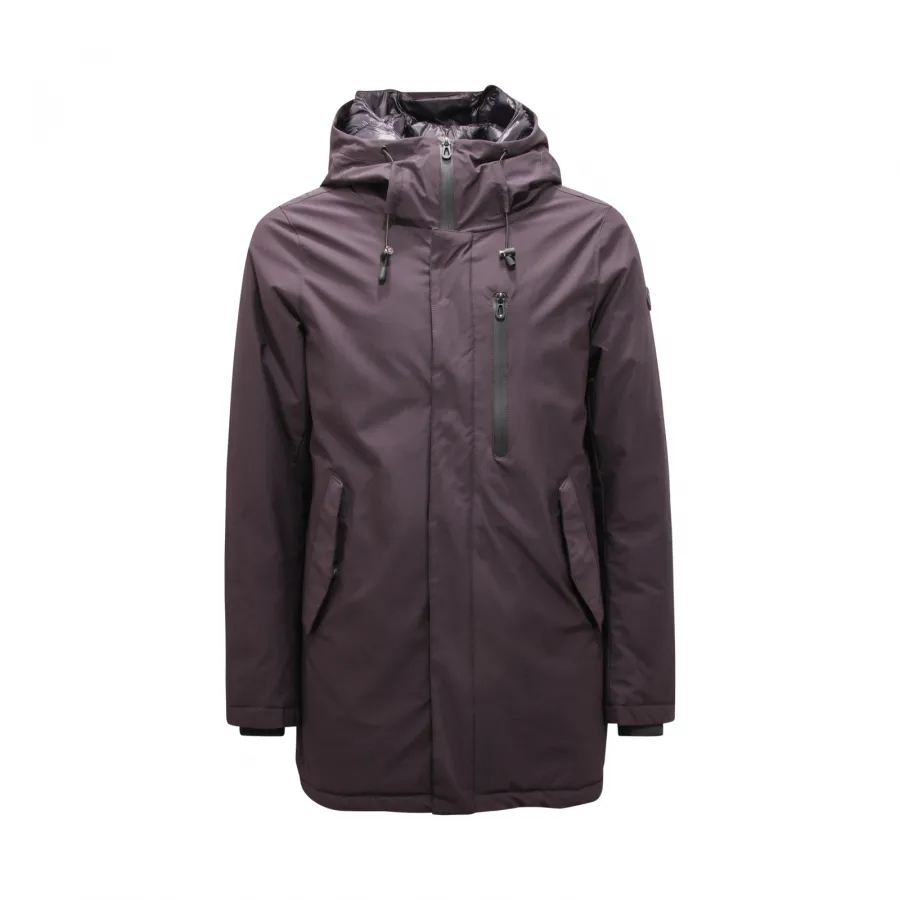 2593AQ giubbotto uomo MIXTURE man padded jacket blue