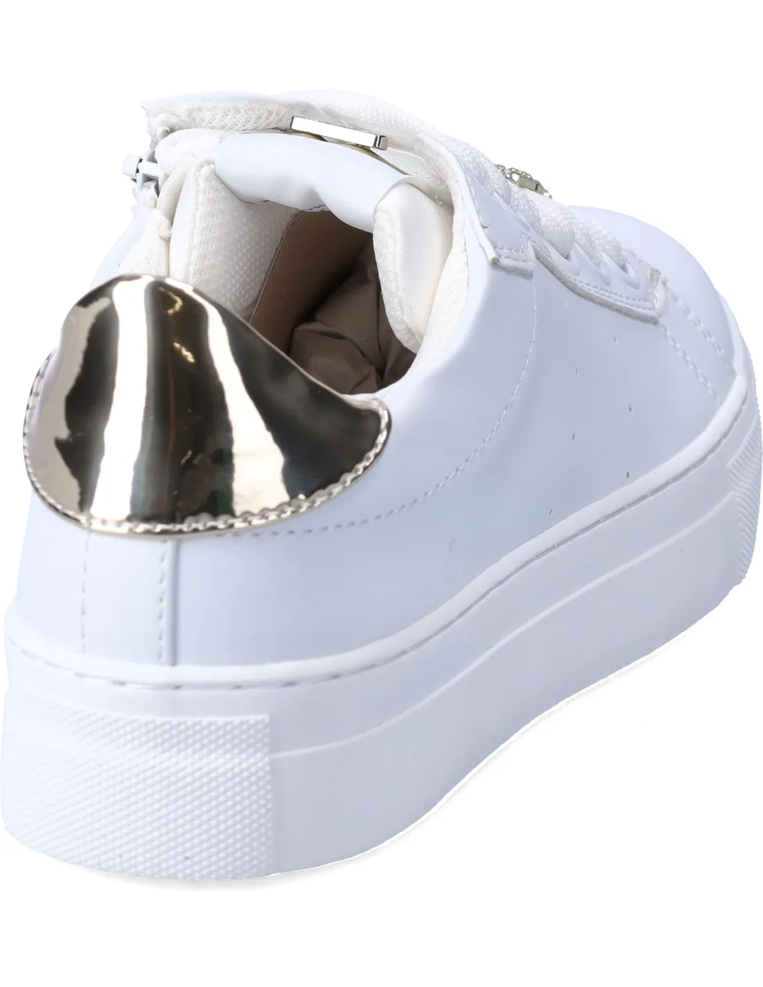 4us Cesare Paciotti sneakers whi-gold