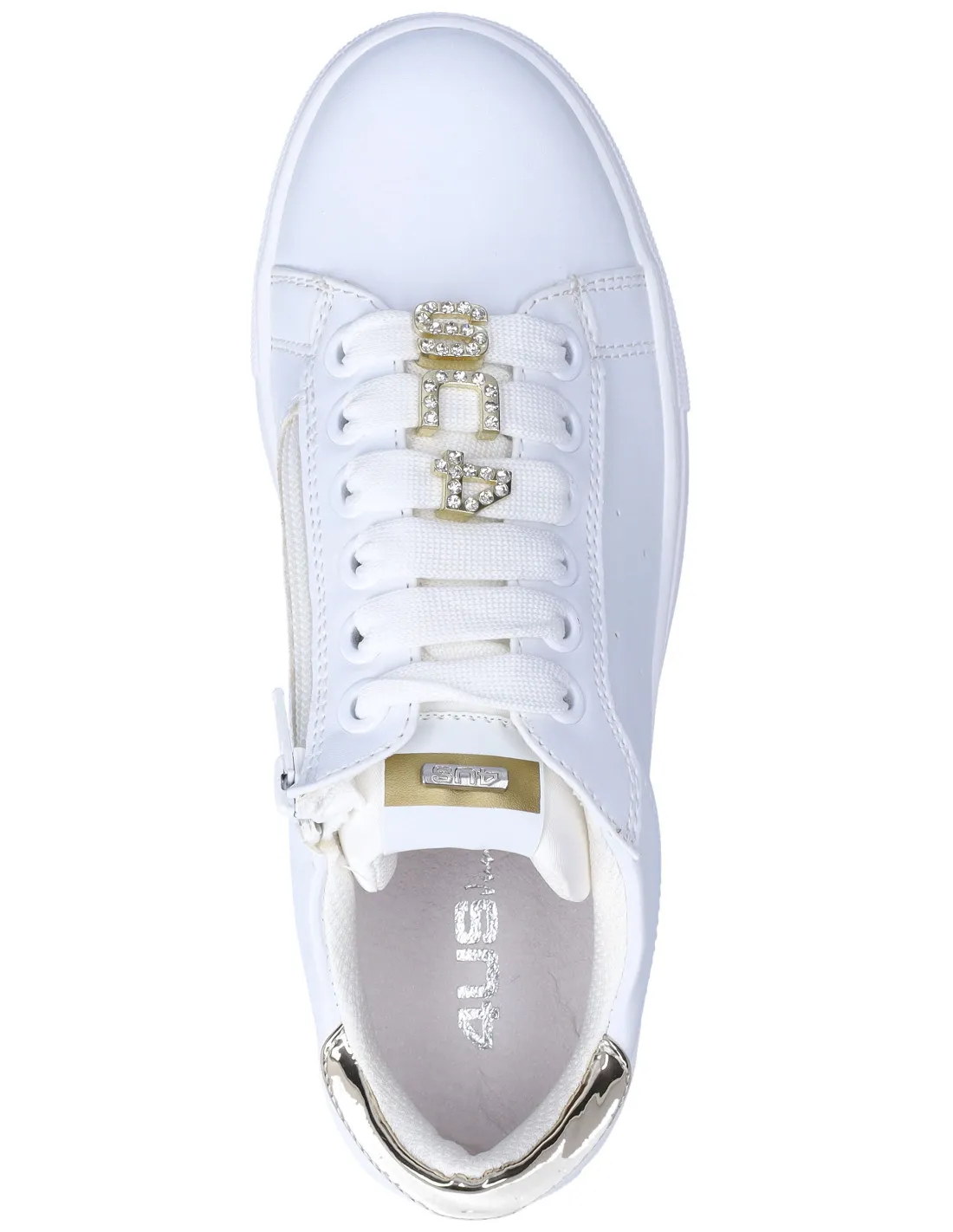 4us Cesare Paciotti sneakers whi-gold