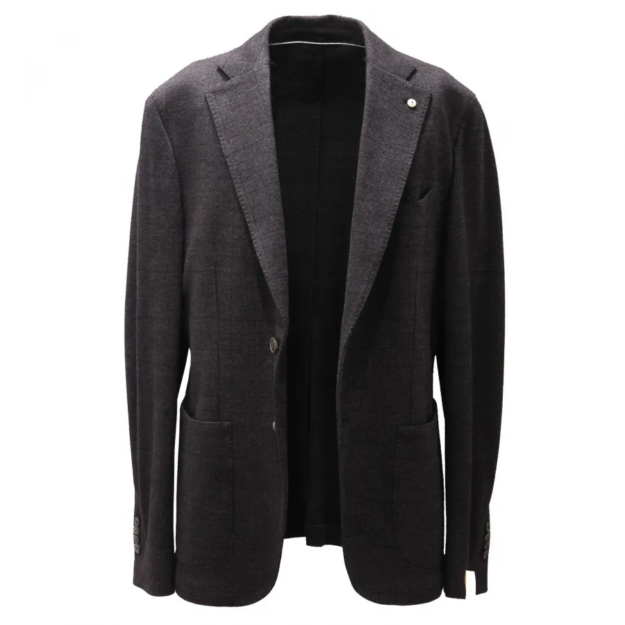 6169AD giacca uomo L.B.M. 1911 grey/black wool/cotton jacket men