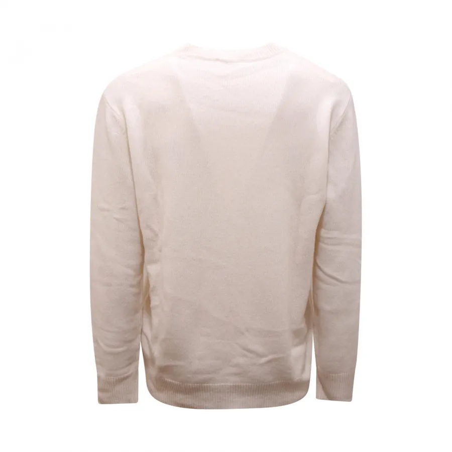 7503AV MAGLIONE UOMO BECOME MAN WOOL BLEND SWEATER