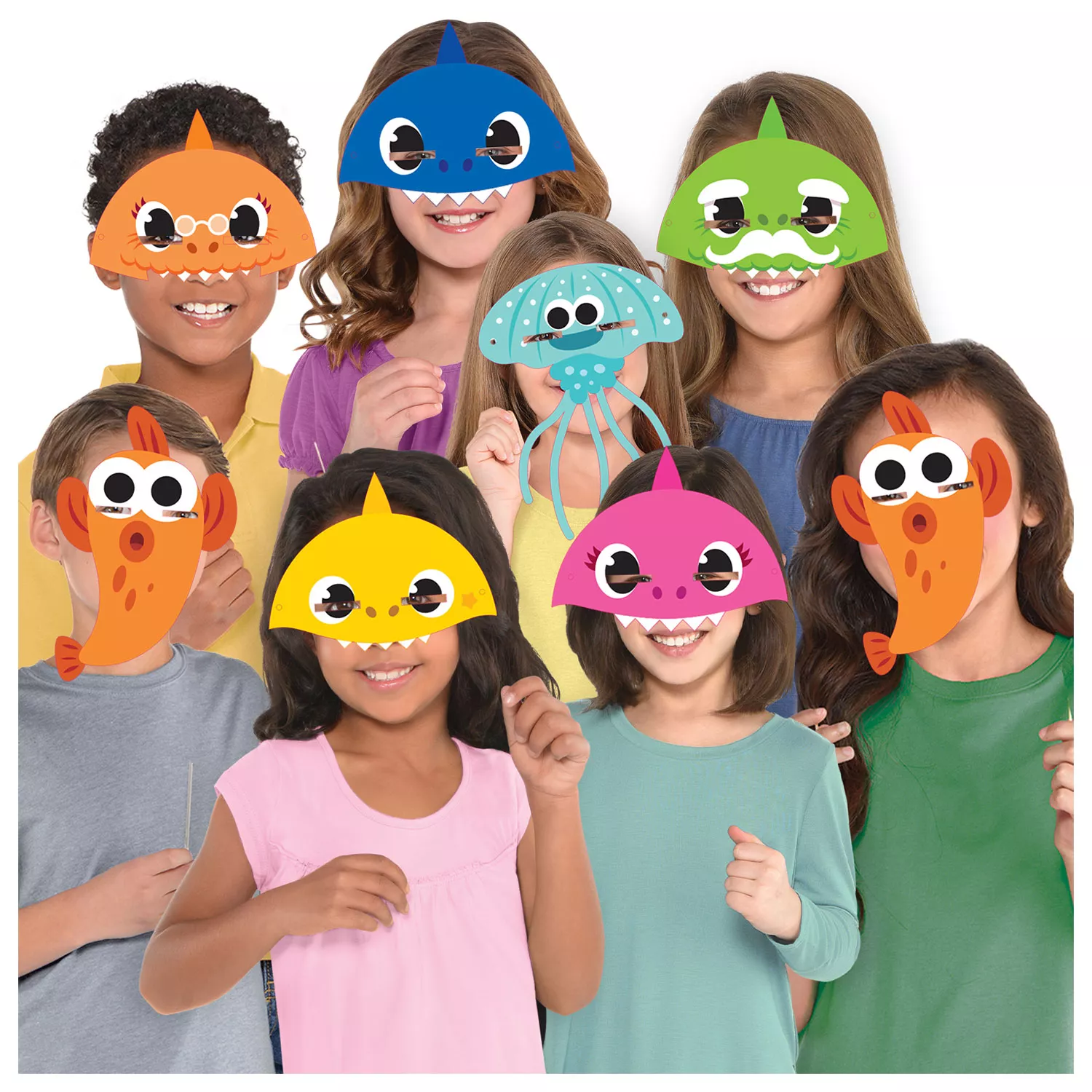 8 accessori per foto Baby Shark