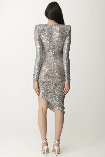 Abito midi in paillettes Perla