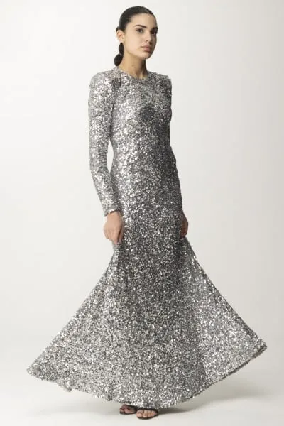 Abito red carpet in paillettes Perla