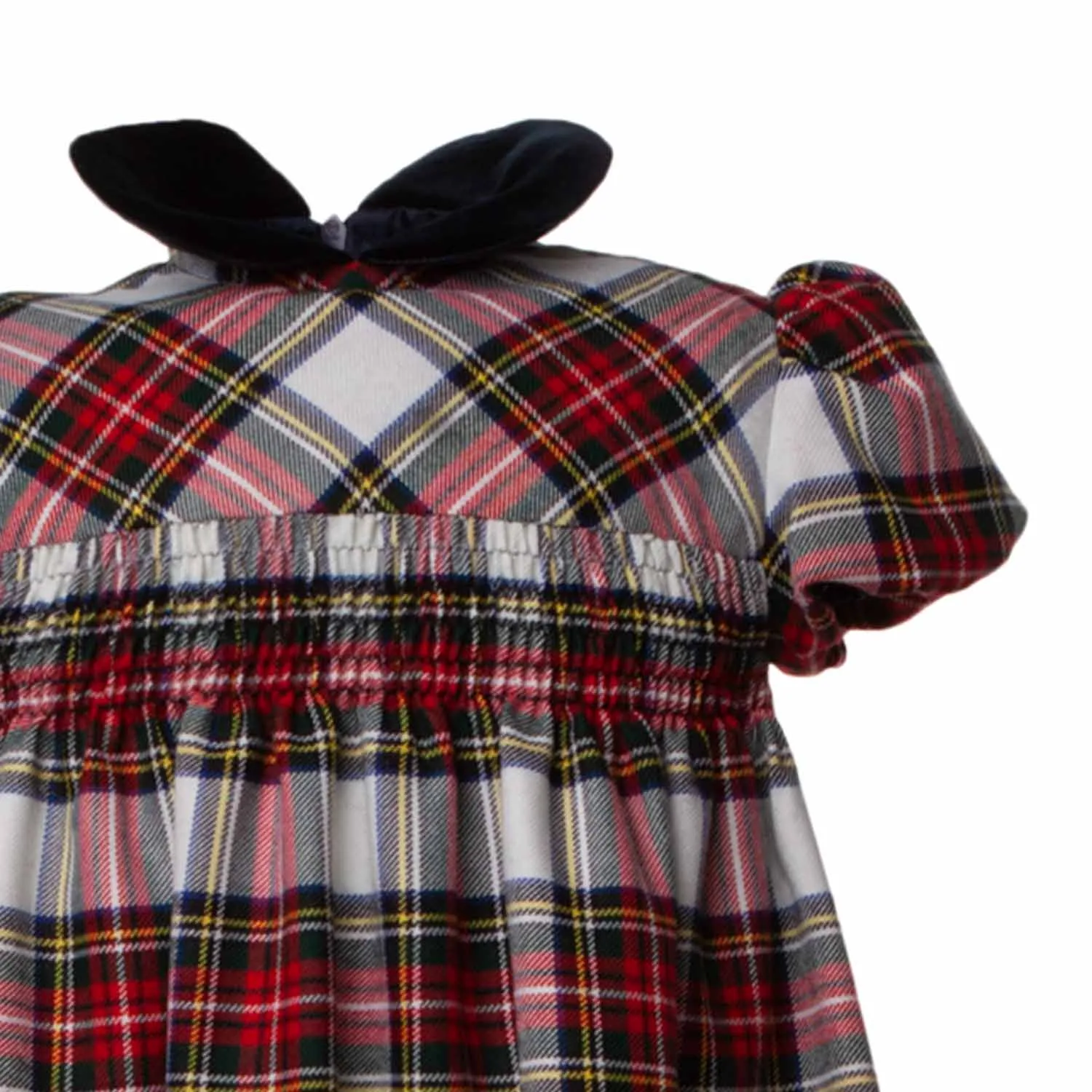Abito Scozzese Neonata E Bimba