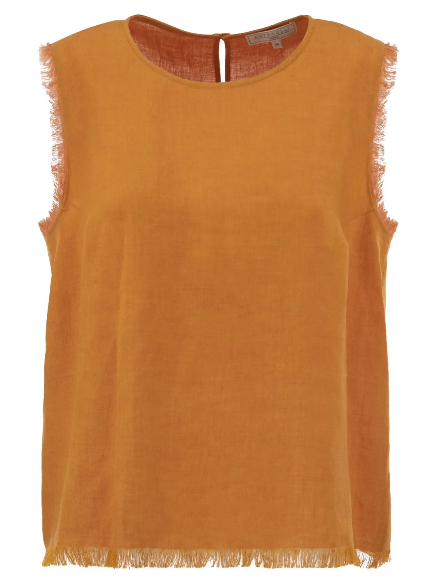 ADRIEN – Maglia smanicata in lino