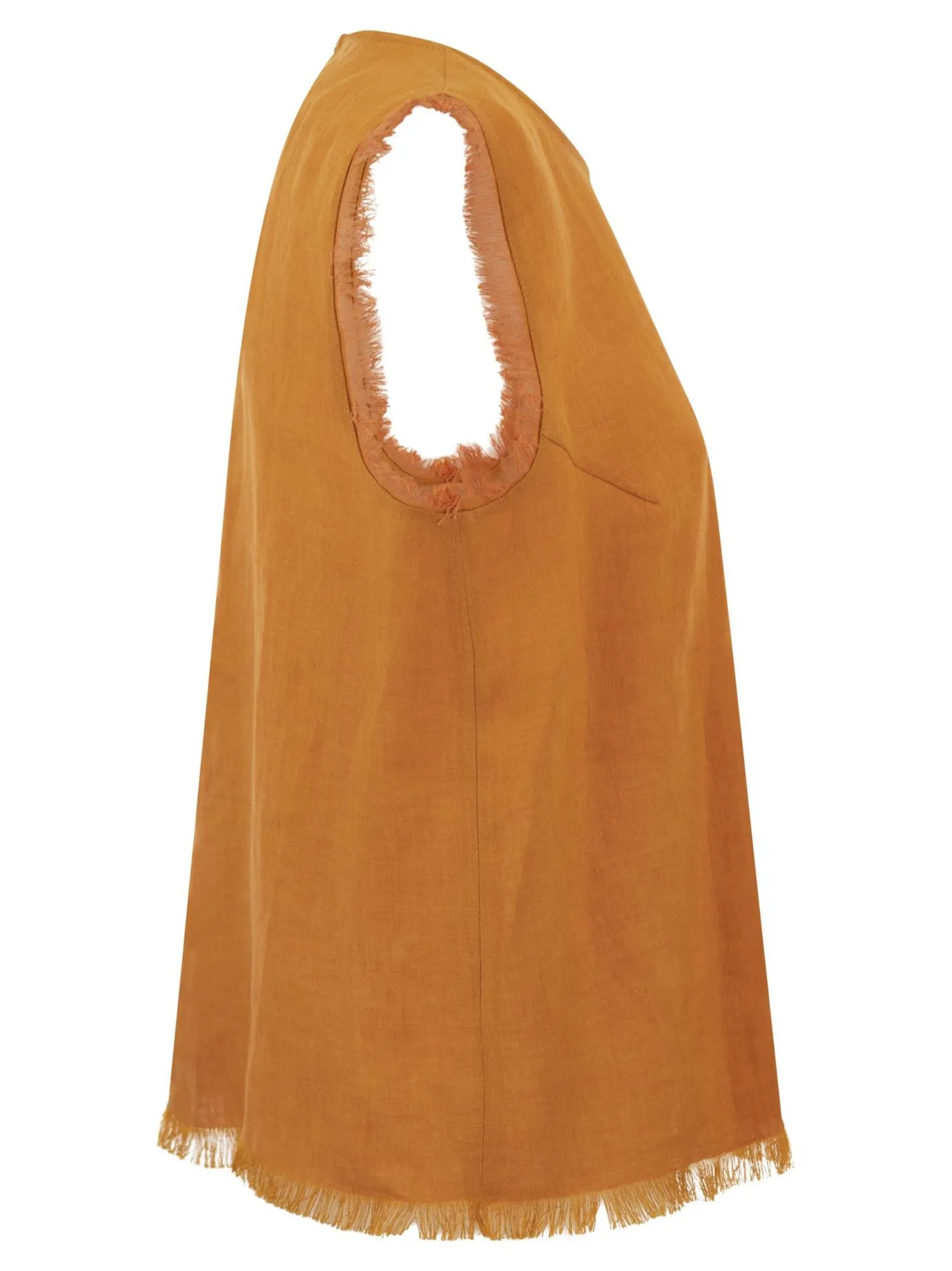 ADRIEN – Maglia smanicata in lino