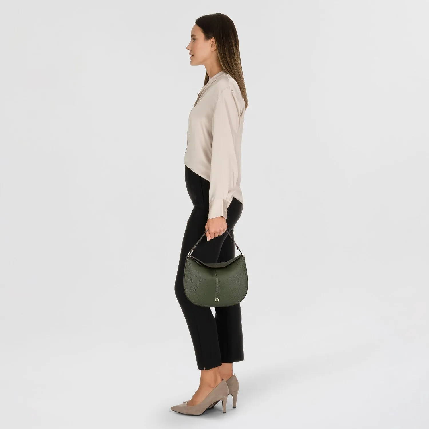 AIGNER Savannah Borsa a tracolla Pelle 32 cm