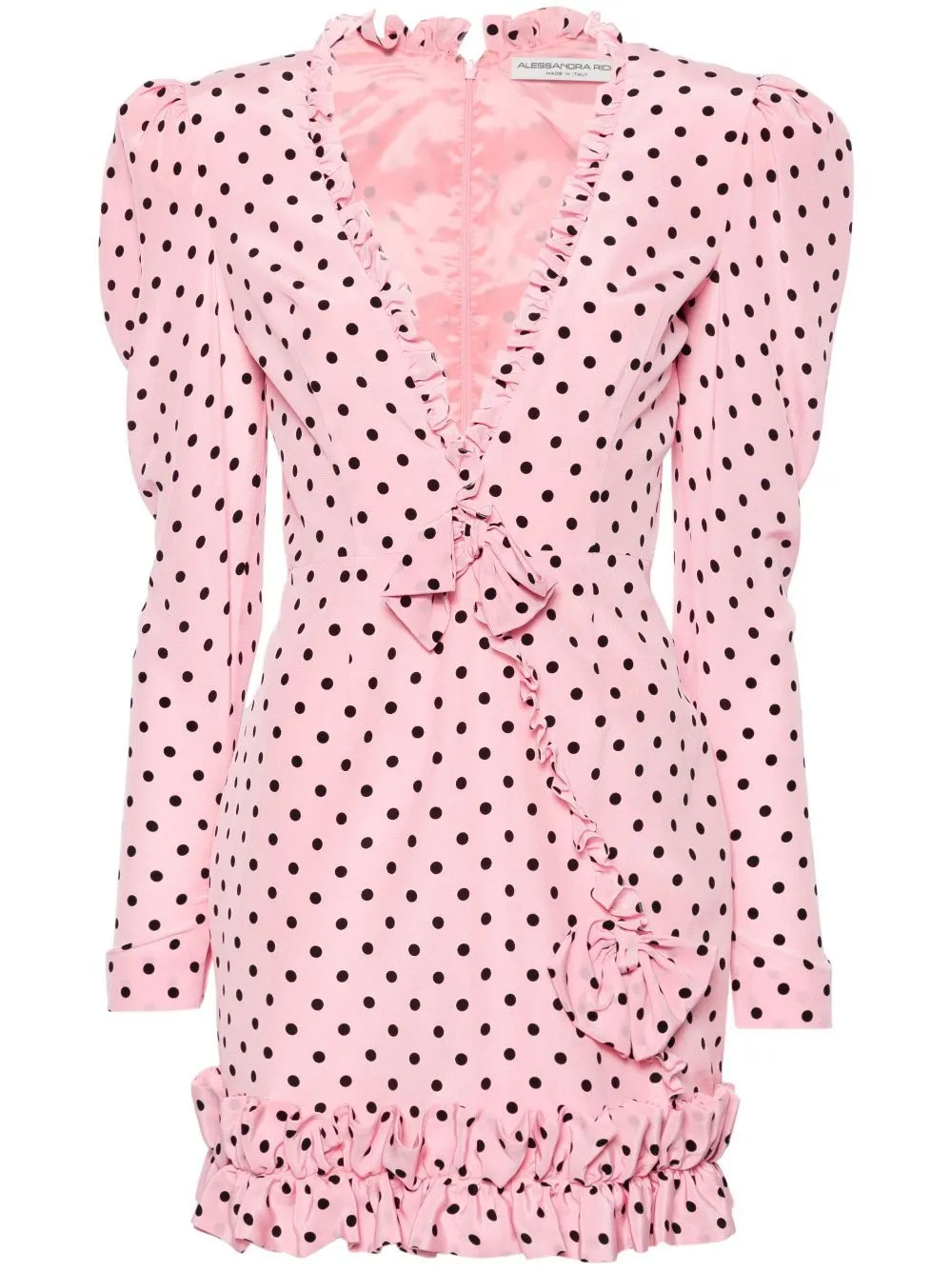 ALESSANDRA RICH MINI ABITO A POIS