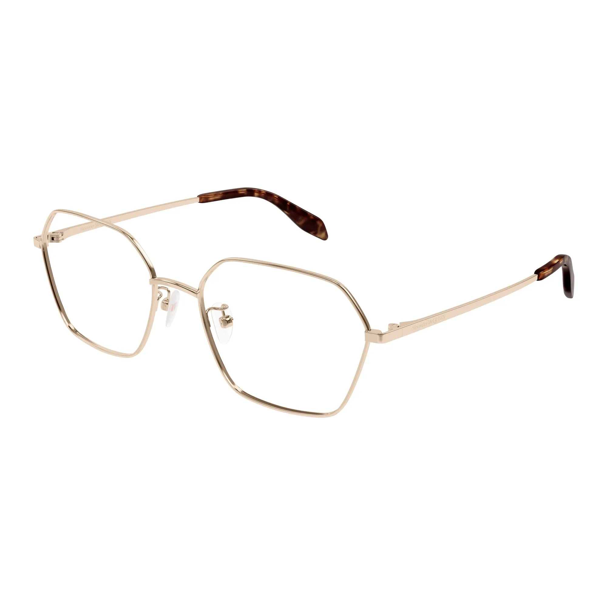   Alexander McQueen AM0437O - 004 Oro | Occhiale Da Vista Donna 
