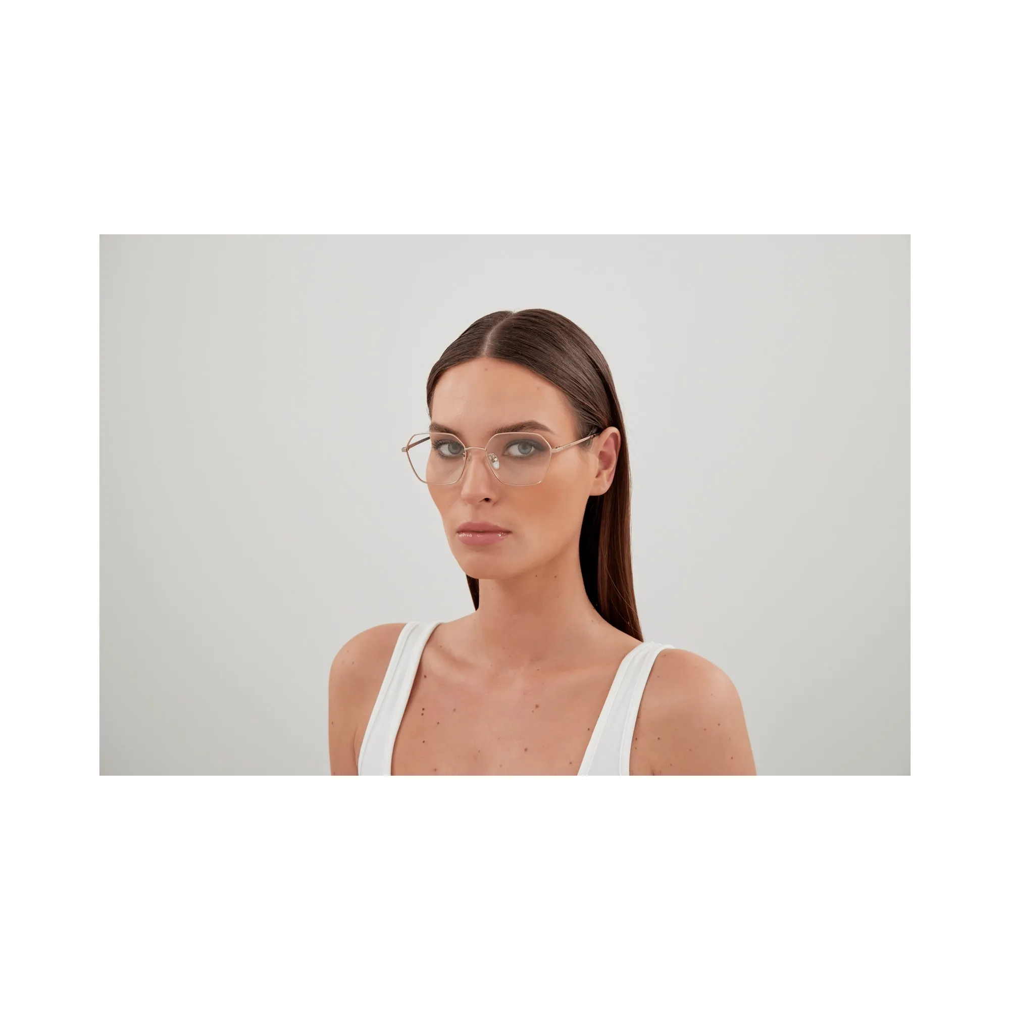  Alexander McQueen AM0437O - 004 Oro | Occhiale Da Vista Donna 