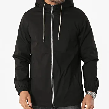 Alexander Spring 7439 Giacca nera con zip e cappuccio
