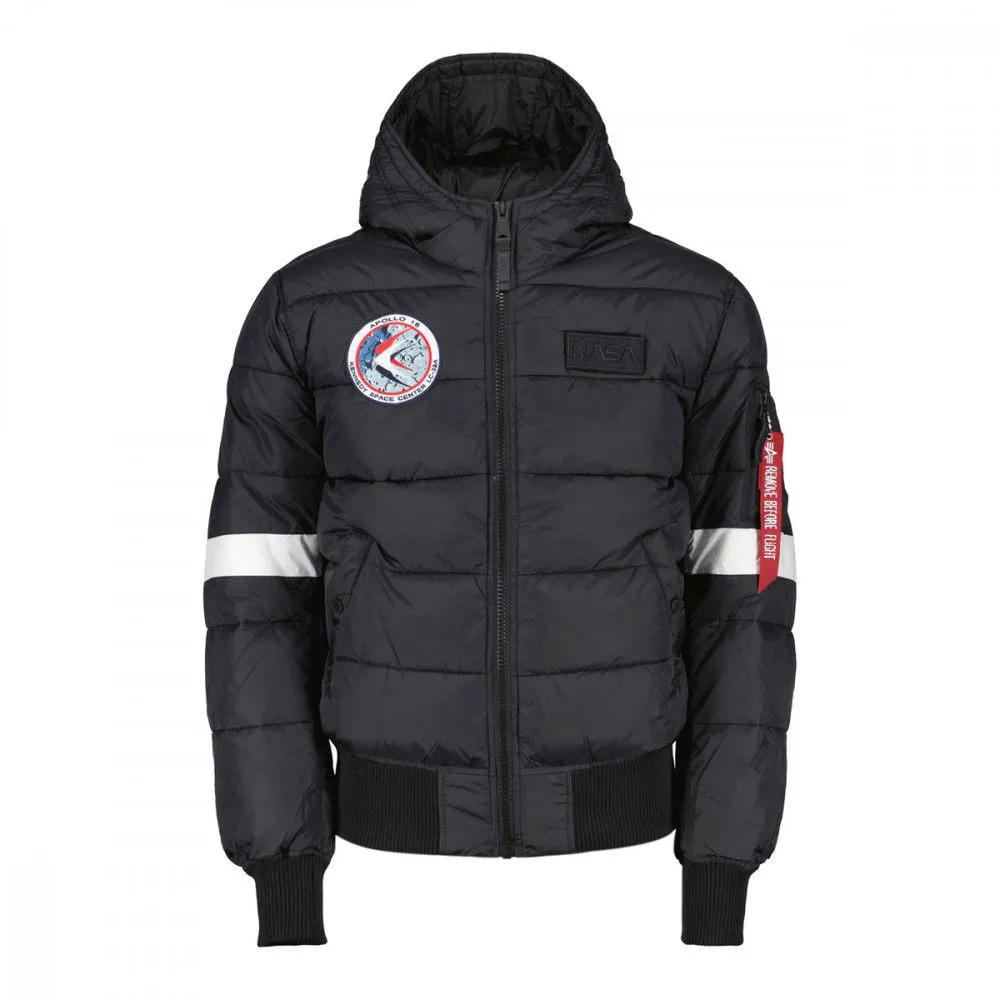 ALPHA INDUSTRIES PIUMINO CON CAPPUCCIO PUFFER NASA