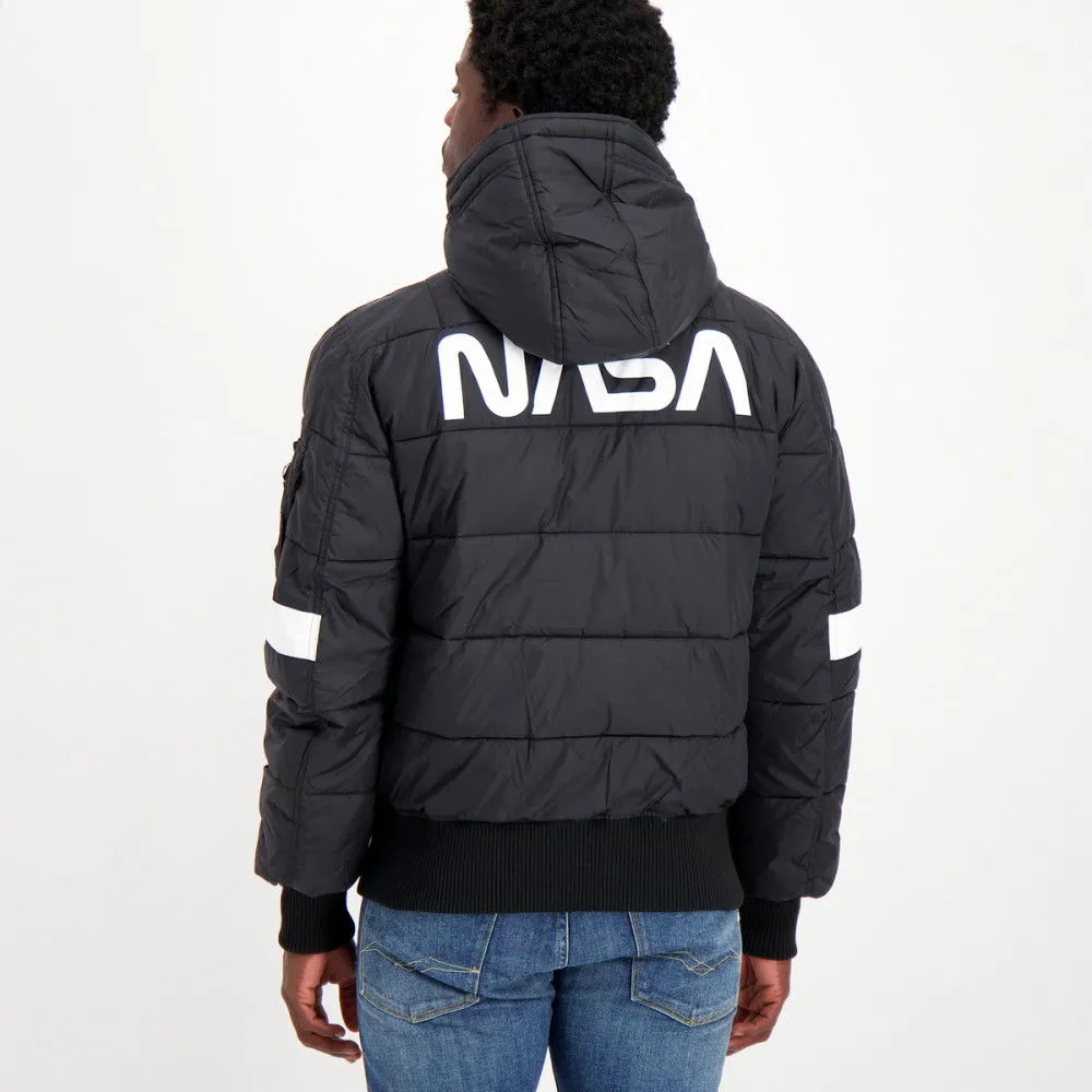 ALPHA INDUSTRIES PIUMINO CON CAPPUCCIO PUFFER NASA