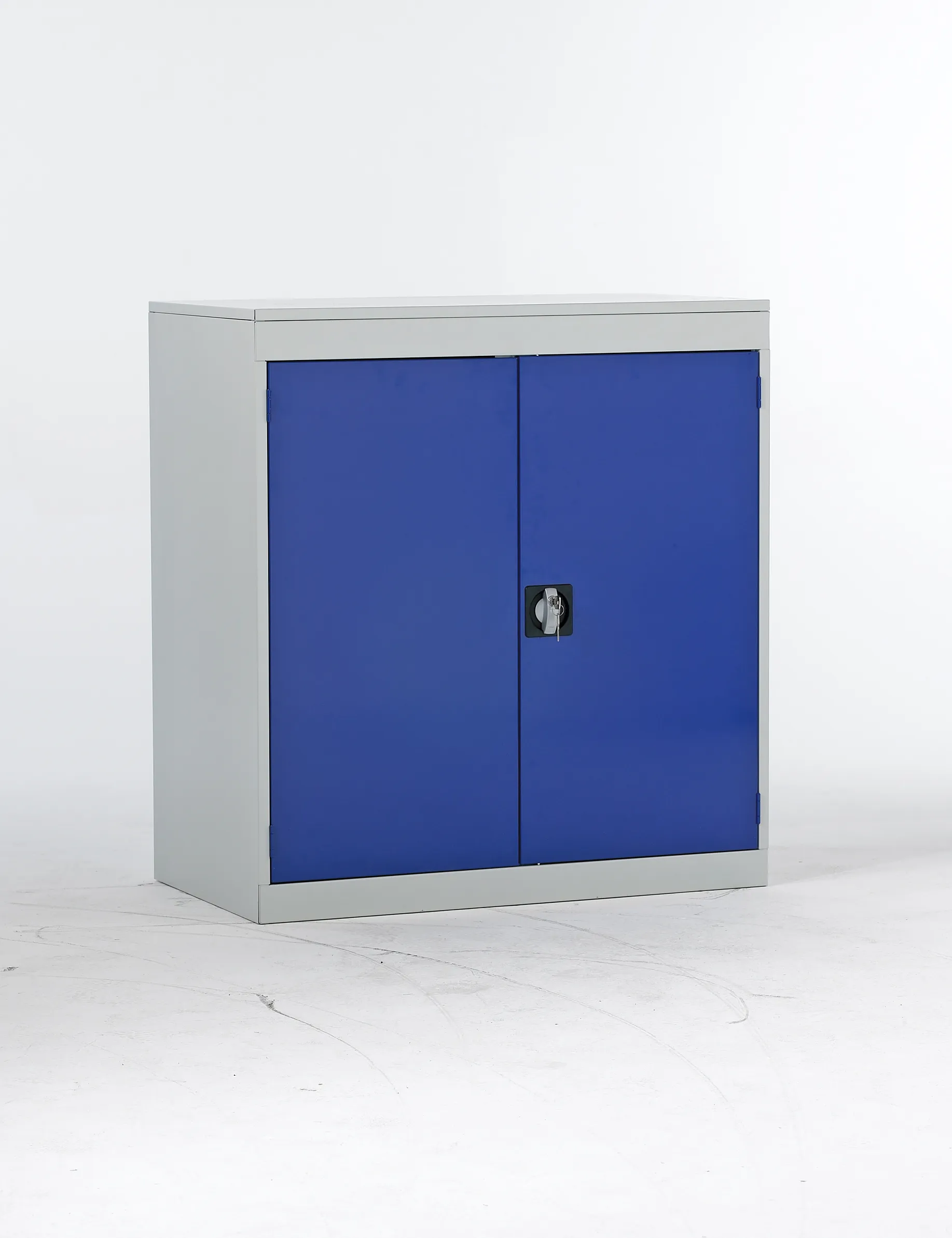Armadietto da pavimento a 1 anta RS PRO in Acciaio, 984 X 915 X 505mm, 2 ripiani