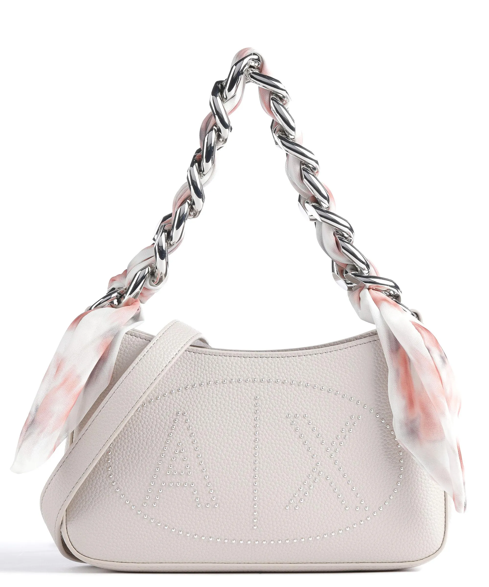  Armani Exchange Borsa a spalla pelle sintetica beige  
