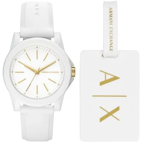 ARMANI EXCHANGE LDBNK RD WHT S