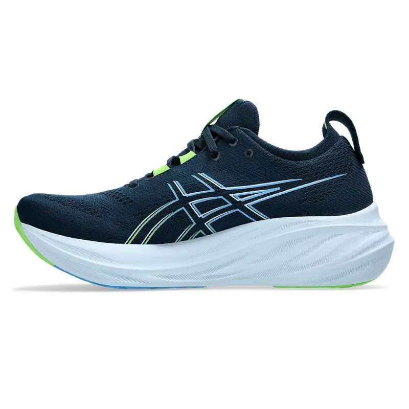 Asics Gel Nimbus 26 Blu Verde - Scarpe Running Uomo