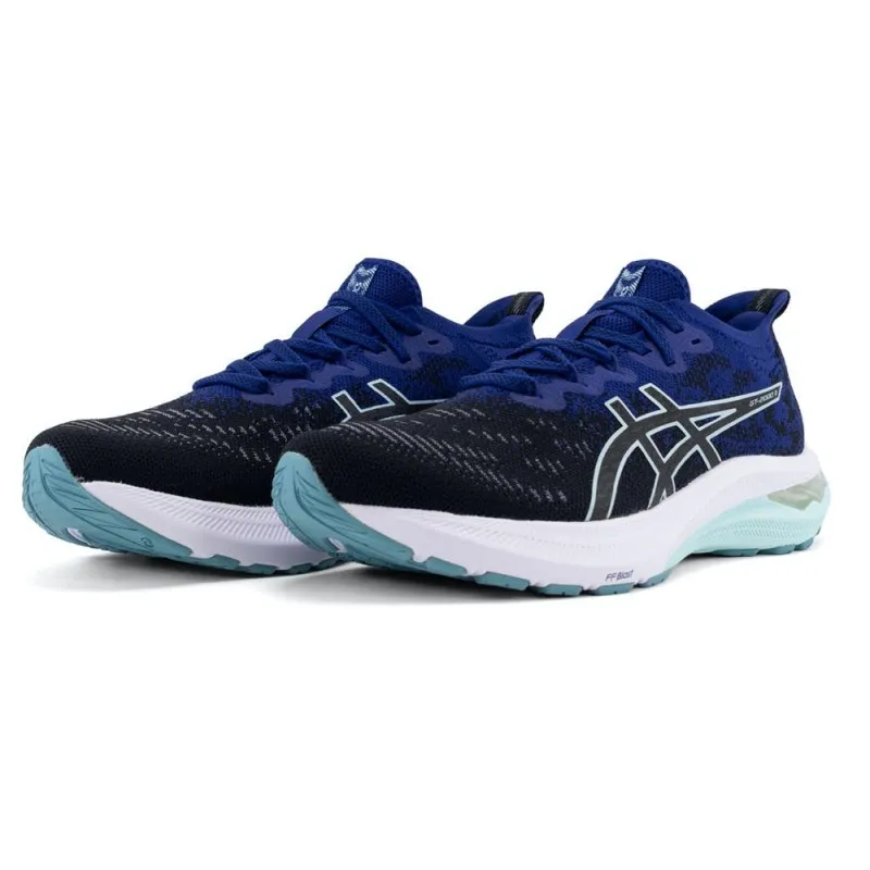 Asics Gt-2000 11 Mk Nero Aquamarine - Scarpe Running Donna