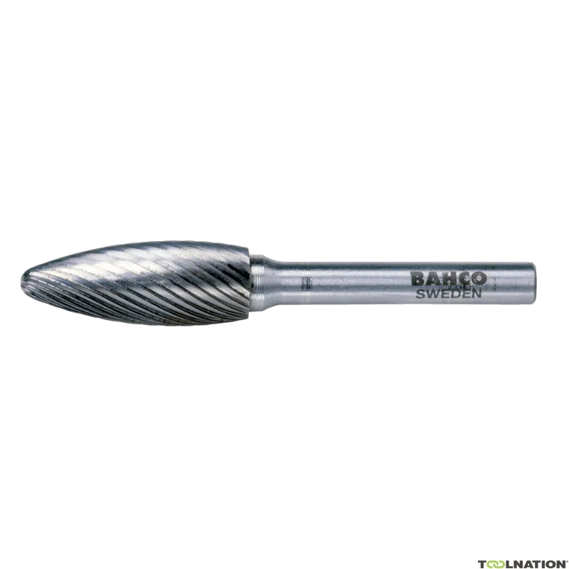 Bahco H1025M06X Frese in metallo duro a forma di fiamma