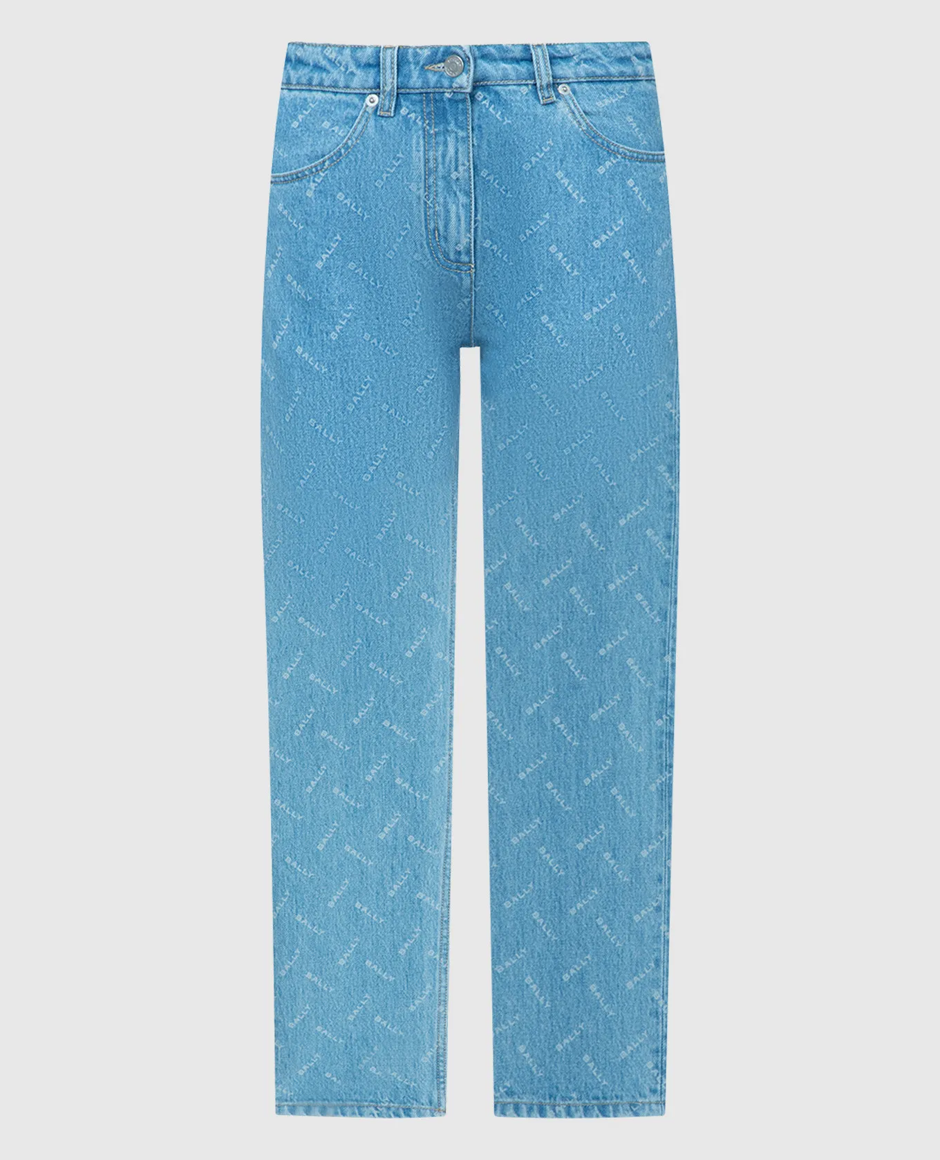 Bally Jeans blu con stampa del logo L4BA444FCO264