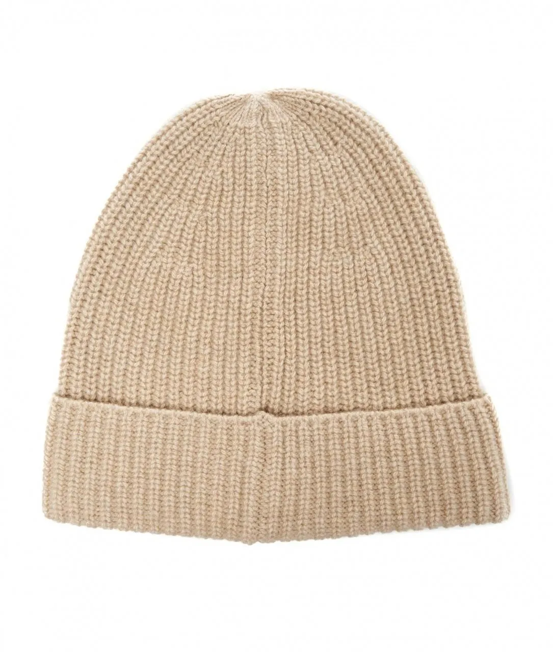 Beanie in maglia beige beige