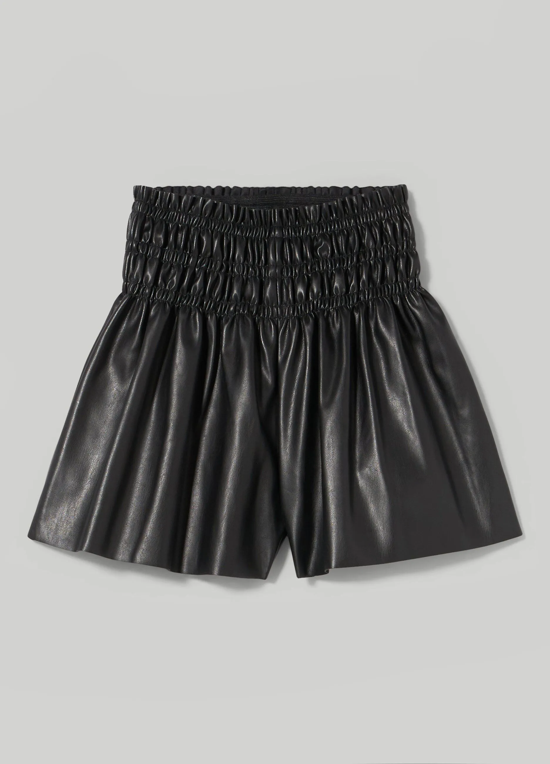 BLUKIDS  Shorts in finta pelle bambina