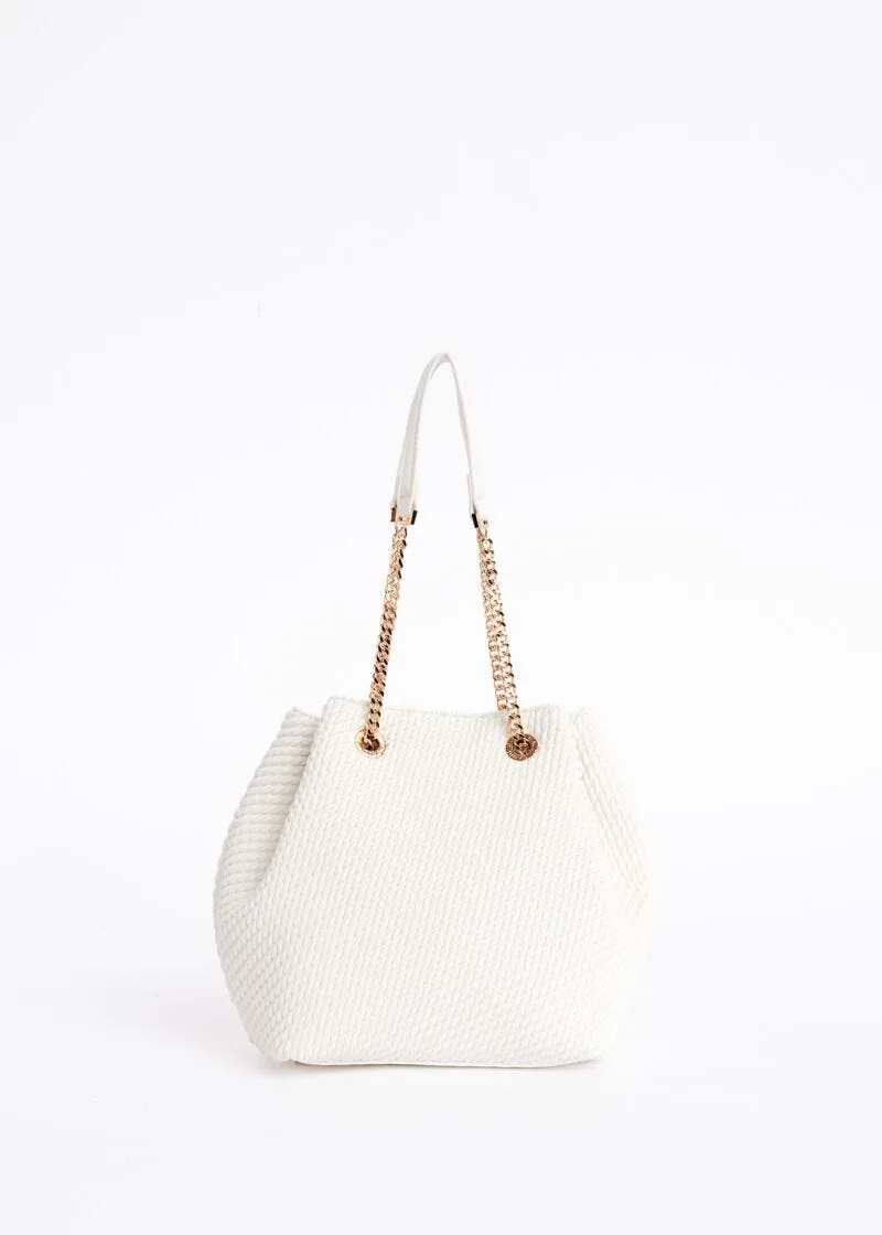 Borsa a secchiello in ecopelle