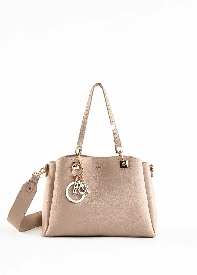 Borsa con piccole borchie