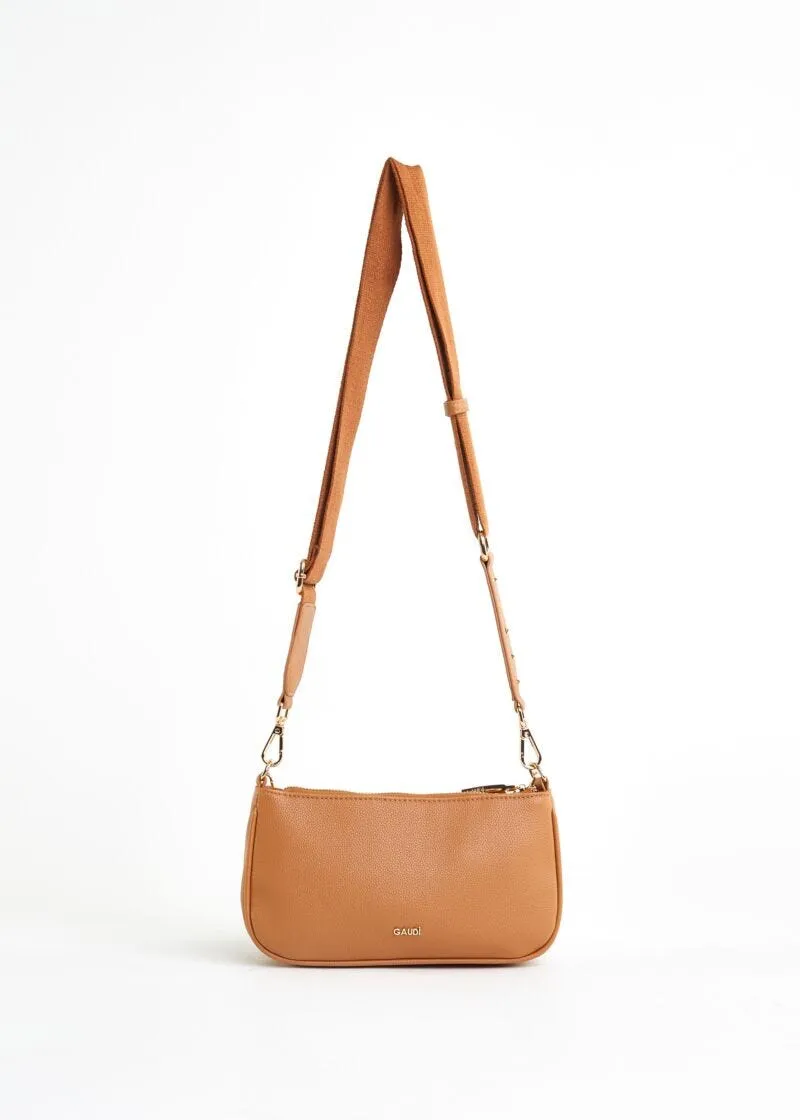 Borsa crossbody con borchie