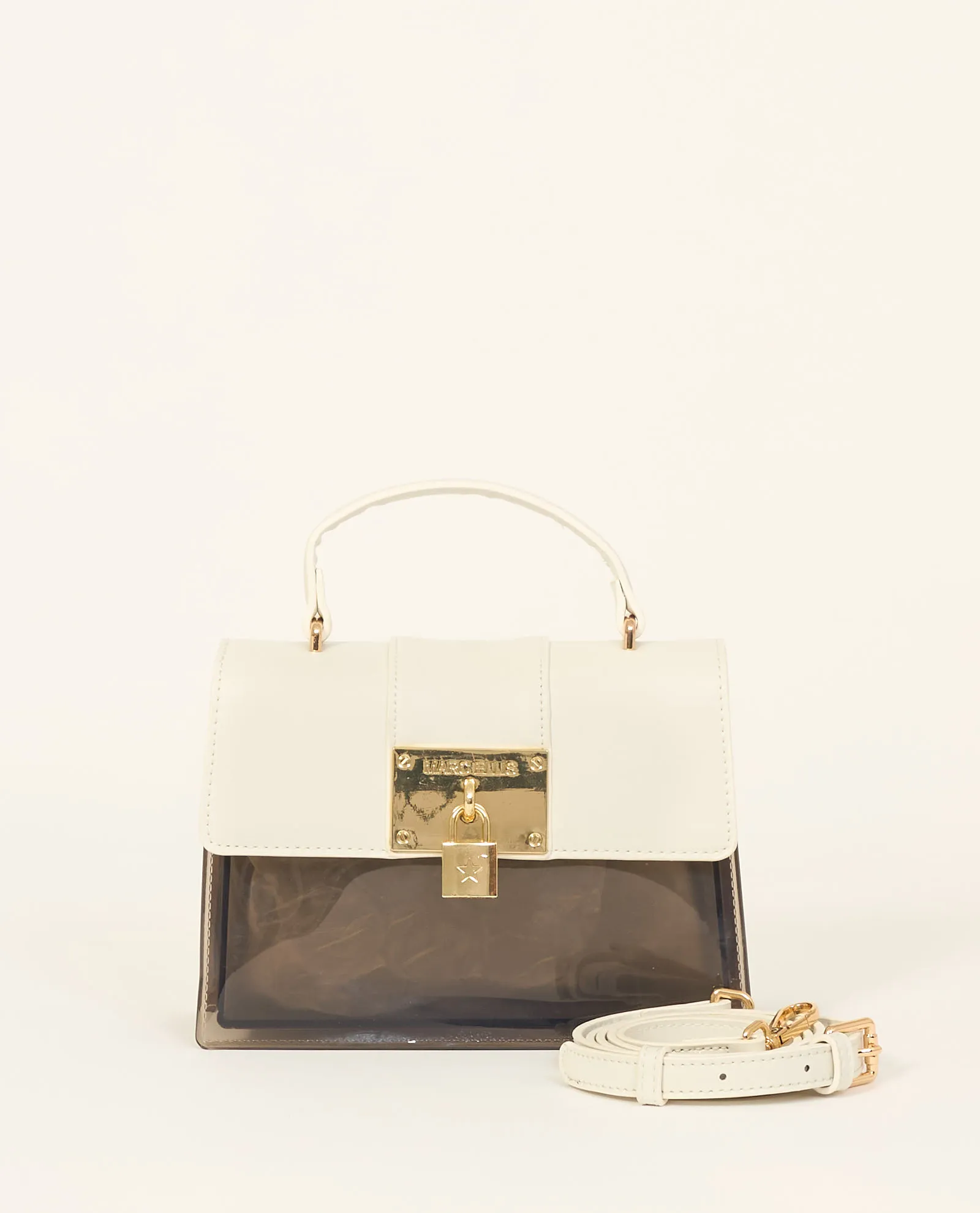 Borsa donna Marc Ellis con tracolla e lucchetto