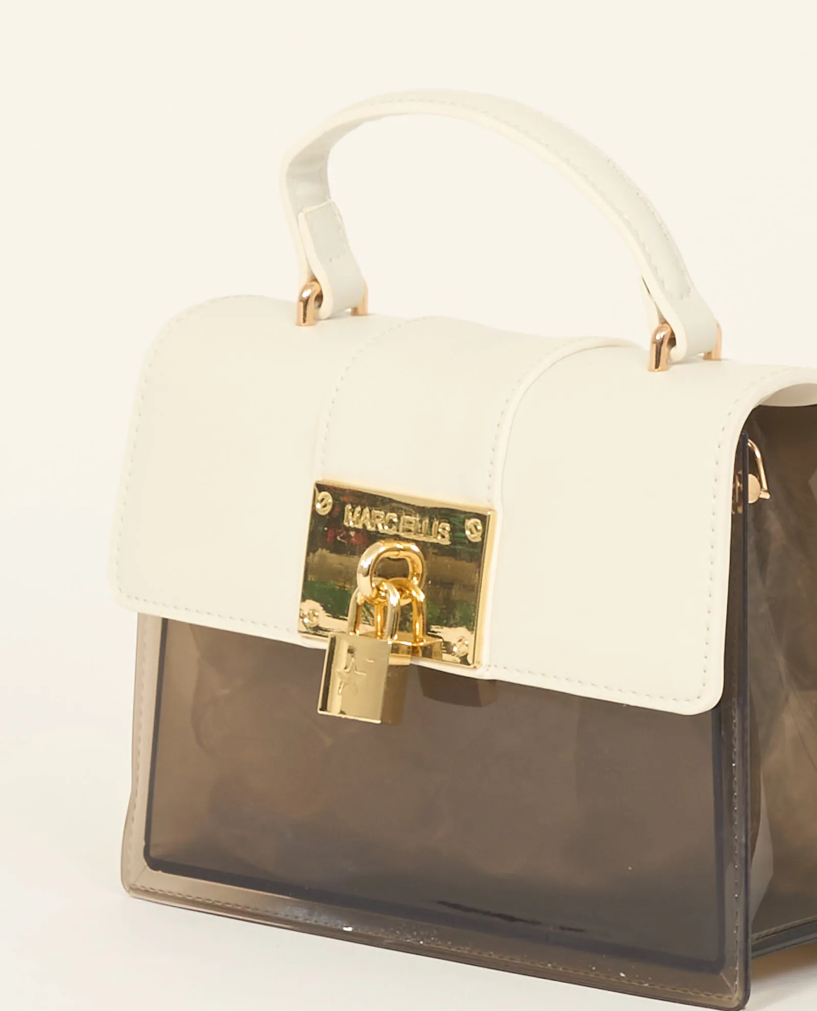 Borsa donna Marc Ellis con tracolla e lucchetto