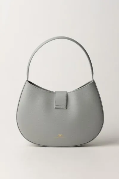Borsa hobo grande con logo Perla