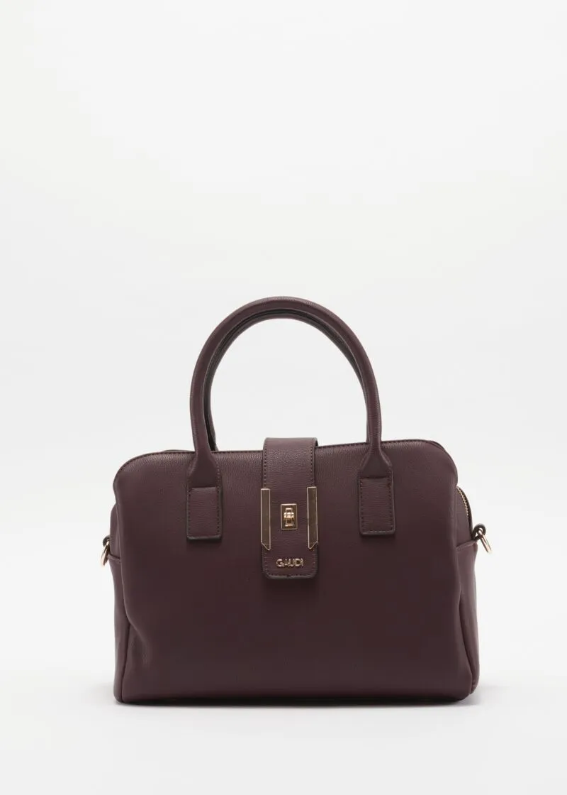 Borsa in ecopelle con tracolla rimovibile