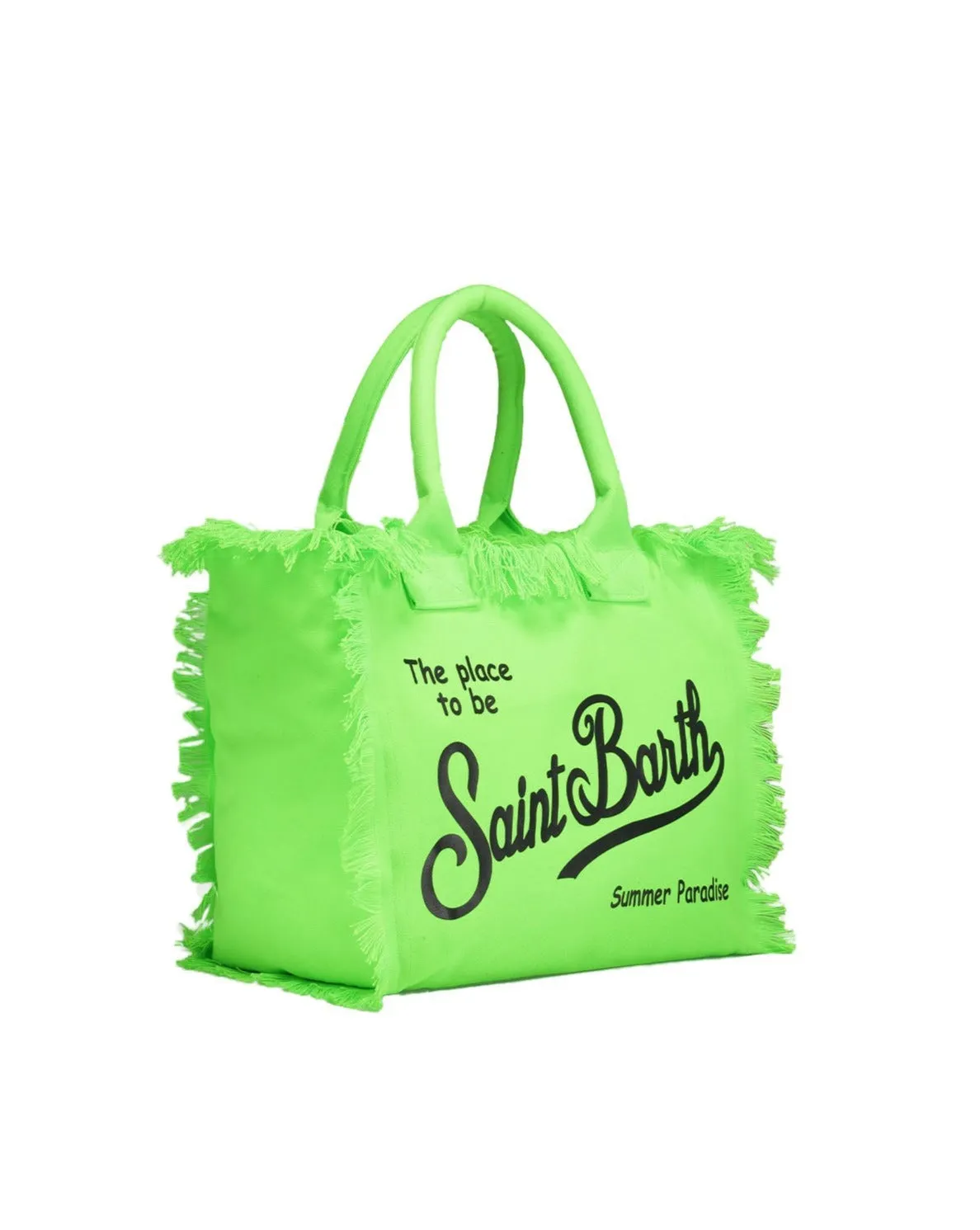 Borsa Vanity verde fluo