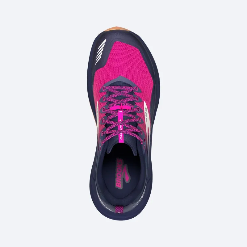 Brooks CASCADIA 16 Scarpe Trail Donna  Peacoat/Pink/Biscuit