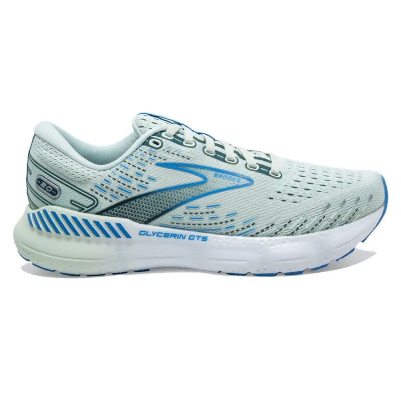 Brooks Glycerin Gts 20 Blu Azzurro - Scarpe Running Donna
