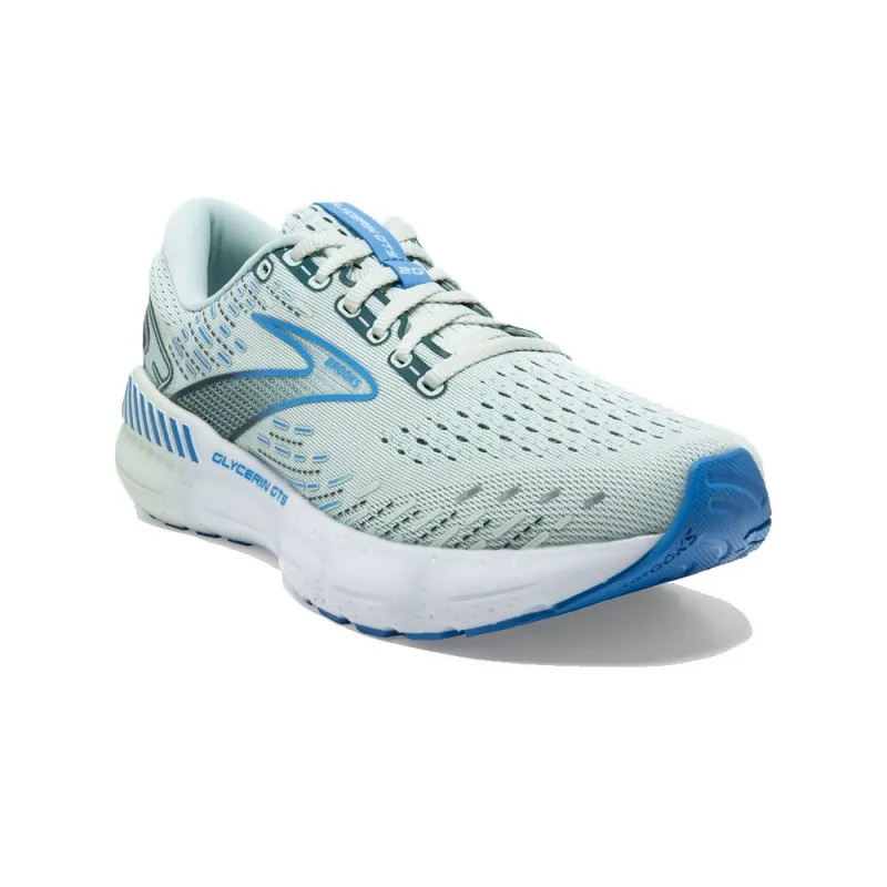 Brooks Glycerin Gts 20 Blu Azzurro - Scarpe Running Donna