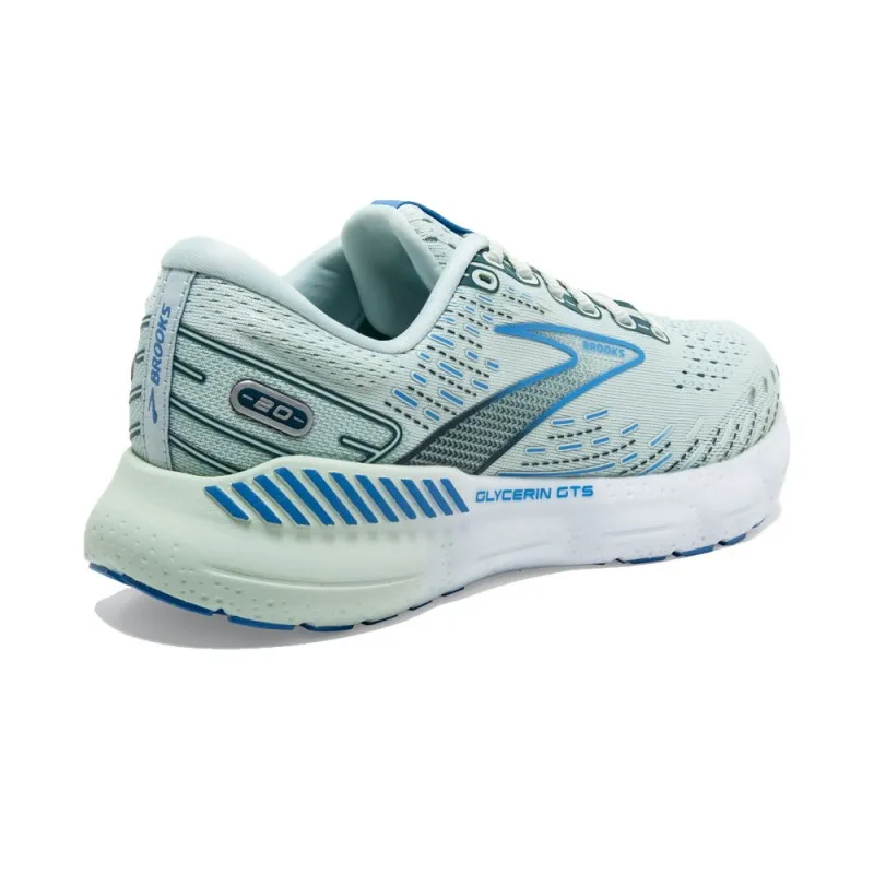 Brooks Glycerin Gts 20 Blu Azzurro - Scarpe Running Donna